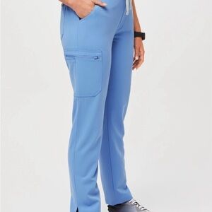 Figs women’s Ceil blue Yola Petite Skinny scrub pants-MP